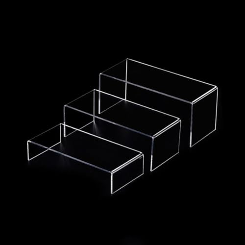Présentoir transparent forme U pour chaussures pour vitrine nette