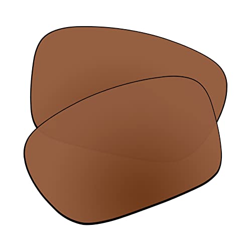 EZReplace Verres de rechange pour lunettes de soleil Oakley Fuel Cell OO9096 (verres non polarisés) - Compatible avec monture Oakley Fuel Cell (marron marron), Marron marron., Taille unique Cover