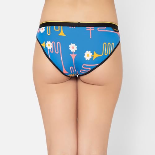 Image of Bummer Women's Printed Micro Modal Bikinis Panties | Soft & Breathable Underwear |Combo Pack of 2