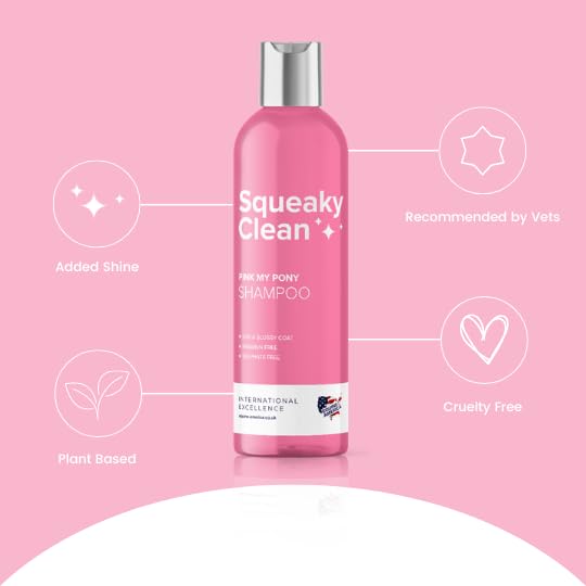 Equine America Pink My Pony & Horse Shampoo, Berry Scented Shampoo - Image 3