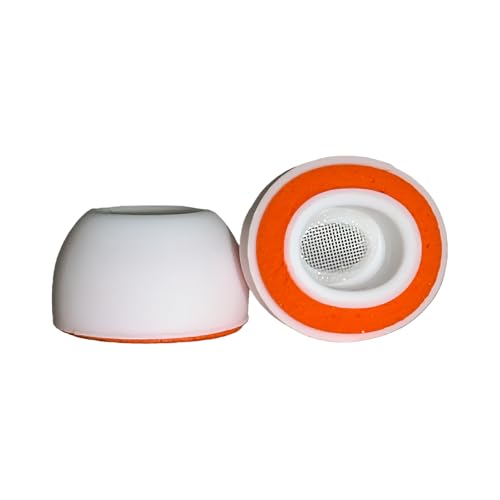 MALSSE Memory Foam Soft Silicone Ear Tip for Bluetooth-compatible Earphones Protective Earbuds Cover Noise Reduction Hole Silicone Tip