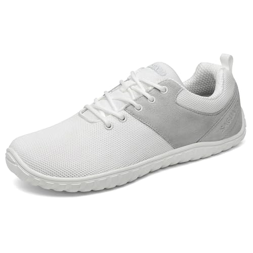 Saguaro Barefoot Zapatillas Minimalistas Mujer Punto Zapatos Descalzos Hombre Exterior Zapatillas Trail Running Transpirables Pies Anchos Gimnasio Para Zero Drop Soles Blanco,Gr.38 Saguaro Barefoot Zapatillas Minimalistas Mujer Punto Zapatos Descalzos Hombre Exterior Zapatillas Trail Running Transpirables Pies Anchos Gimnasio Para Zero Drop Soles Blanco,Gr.38