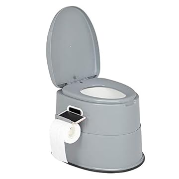 portable flushing camping toilet