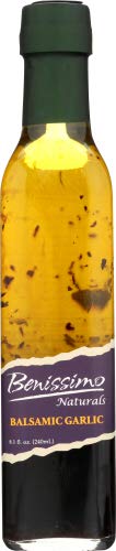 Benissimo Oil Balsamic Garlic 8.1 OZ (Pack of 2)