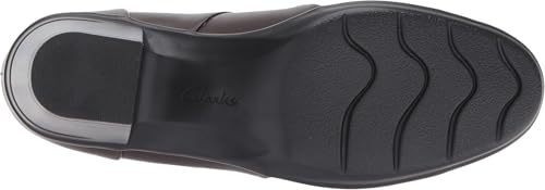 Clarks Clarks - Womens Emslie Lulin Shoe, Color Brown Leather, Size: 9 W US