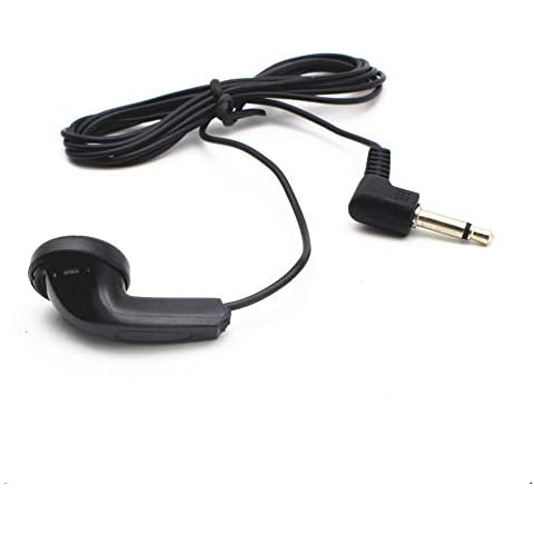 Saidbuds 100 Pack Bulk Mono Earbud Single Side Earphone Disposable Headphone for Tour Guide System,Museum,Hospital,School and Airlines Cover