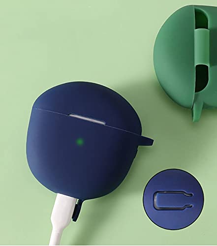 GIOPUEY Hülle für Realme Buds Air 2, Transparent TPU Stoßfeste Schutzhülle, Ultradünn, Kein Geruch, Realme Buds Air 2 Hülle Silikon - Weiß