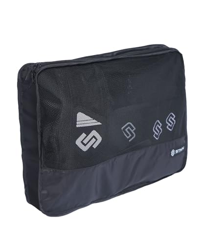 STAMINA FITNESS Organizer PVC Nero, per Palestra e Accessori CrossFit, Contenitore Portaoggetti per Paracalli, Polsiere, Fasce e Altri Accessori Fitness, Perfetto per il Box e la Home Gym