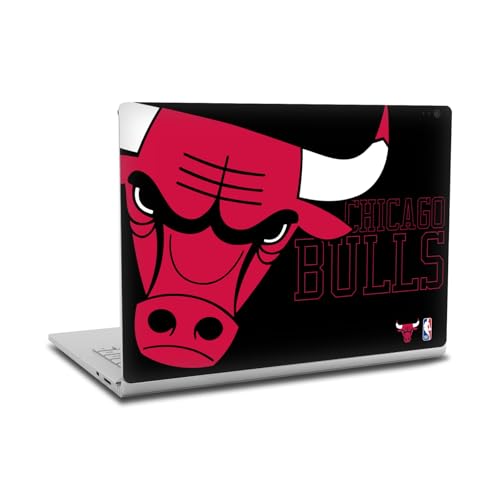 Autocollant Chicago Bulls Microsoft Surface Book 2 skin vinyle pour les passionnés de la NBA