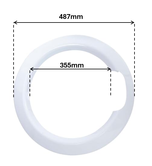 Image secondaire de Cadre de Porte pour Lave-Linge Candy - Modèle Compatible 43011739