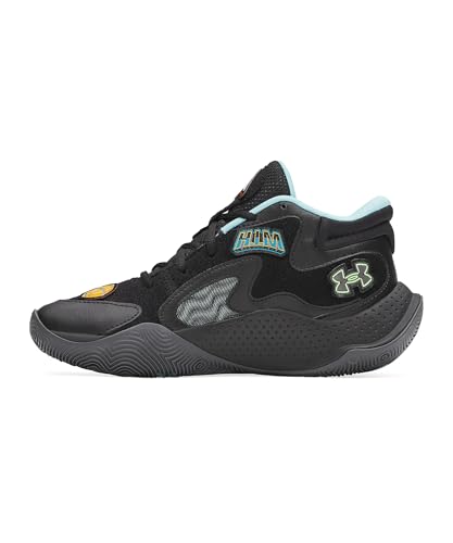 Under Armour Youth Unisex Jet '25 VC Grade School Basketball Shoes - Durable and Breathable2