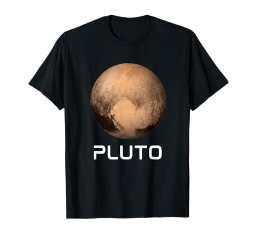 Solar System 9th Planet Pluto Never Forget Outer Space T-Shirt