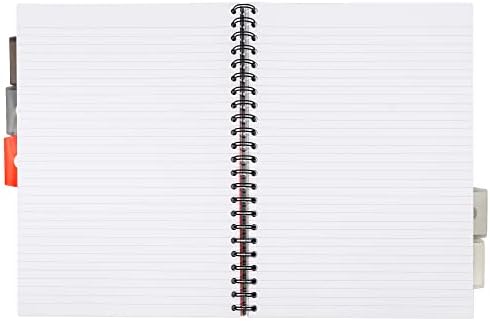 Pukka Pad, 5-Subject A4+ Project Book 3-Pack with Repositionable Dividers - 200 Pages of 80GSM Paper with 8mm Lines and Perforated Edges - Metallic Green  29.7 x 23cm