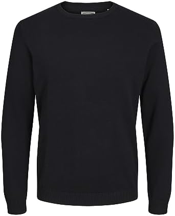 JACK & JONES Male Strickpullover Einfarbig Strickpullover | Knitted Pullover
