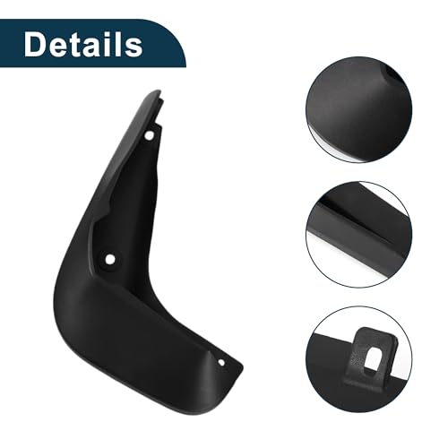 Image of Mud Flaps Splash Guards for Volkswagen Golf Wagon MK7 2016-2023 W /Mount Accessories Mud Guards Front and Rear 1 Set
