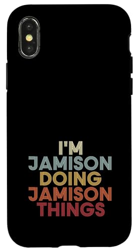 Jamison Name Jamison Personalized Name First Given �X�}�z�P�[�X iPhone X/XS �p