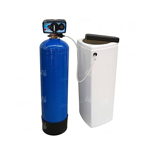 Adoucisseur d'eau bi bloc 25L Fleck 4600 MC eau chaude