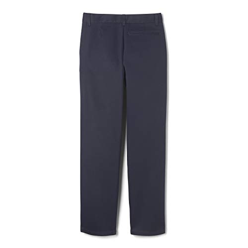 french toast boys relaxed fit twill pant with adjustable waist in standard slim and husky