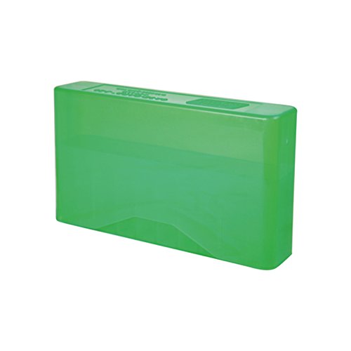 MTM 20 Round Slip-Top Magnum Rifle Ammo Box 300 Rem. ULTRA Mag. 300 Weatherby Mag., Clear Green