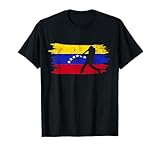 Baseball Venezuela Flag Venezuelan Beisbol in Venezolano T-Shirt