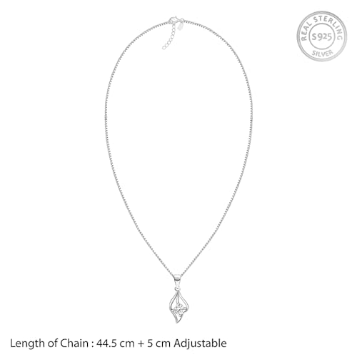 GIVA 925 Silver Jewellery| Valentine Gift for Girlfriend Wife Women & Girls |6 Months Warranty|Free Life Time Plating (Image - 6)