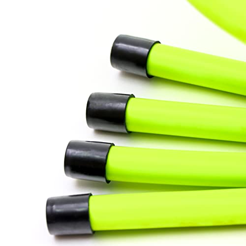 Trademark Innovations 6" Speed Training Hurdles Pack Of 5 (Light Green) #TOP2