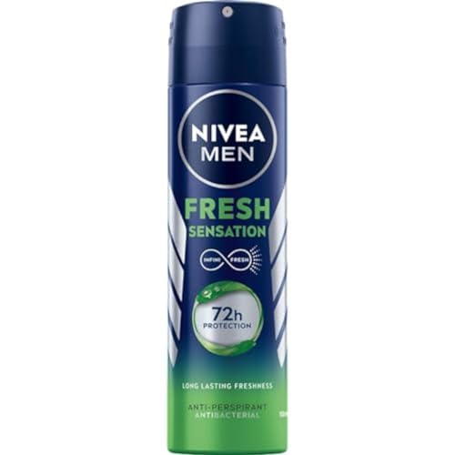 NIVEA MEN Antisudorifique Fresh Sensation spray, 150 ml