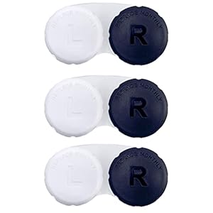 旅行用コンタクトレンズケース、Daliy Usse-ブラック