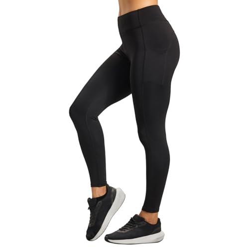 Boldfit Mid-Rise Ankle-Length Gym Leggings for Women – Breathable...