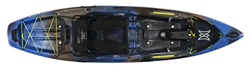 Perception Pescador Pro 10 | Sit on Top Fishing Kayak with Adjustable Lawn Chair Seat | Large Front and Rear Storage | 10' 6