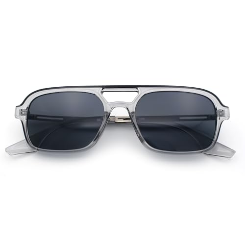 SA106 Hipster Hustler Pop Color Plastic Flat Top Racer Fashion Sunglasses