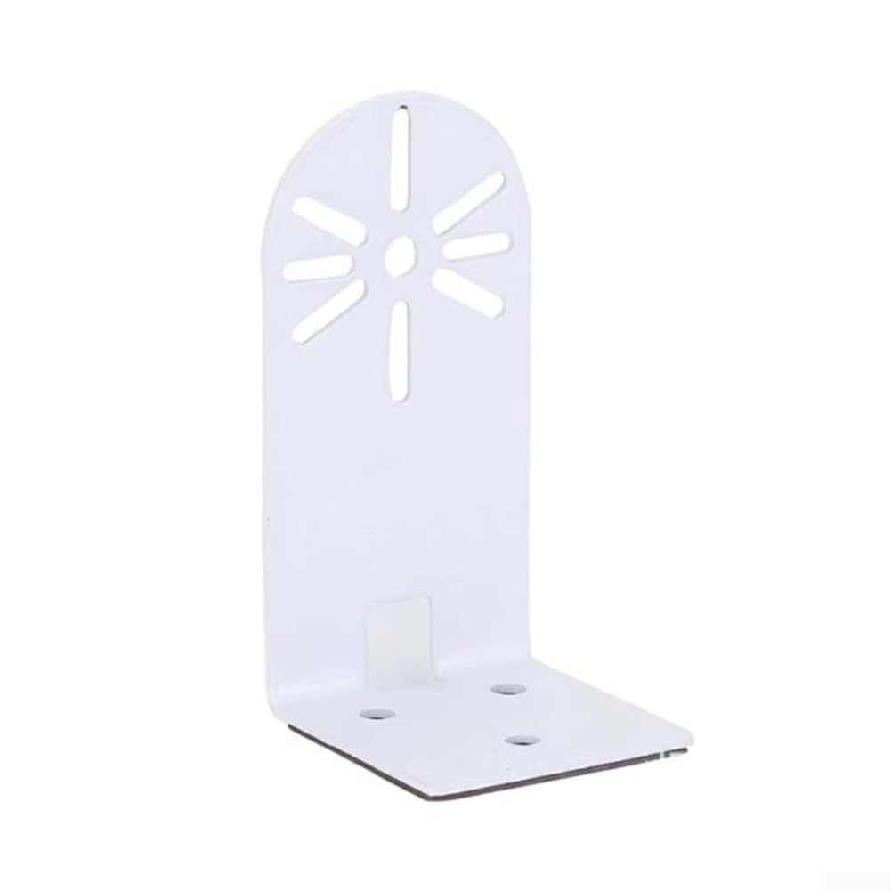 Soporte de montaje en forma de L fabricado con hierro para cámaras PTZ con diseño de base de pegamento para una instalación limpia en la pared
