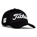 Titleist Tour Performance Golf Hat, Black/White
