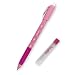 Sewline Fabric Pencil White Ceramic Lead (.09mm WHITE Quantity 1 Pen with 6 Free Refills)