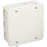 未来工業 PVKボックス 大形四角浅型・ノック付 ベージュ 1個 PVK-ALNJ