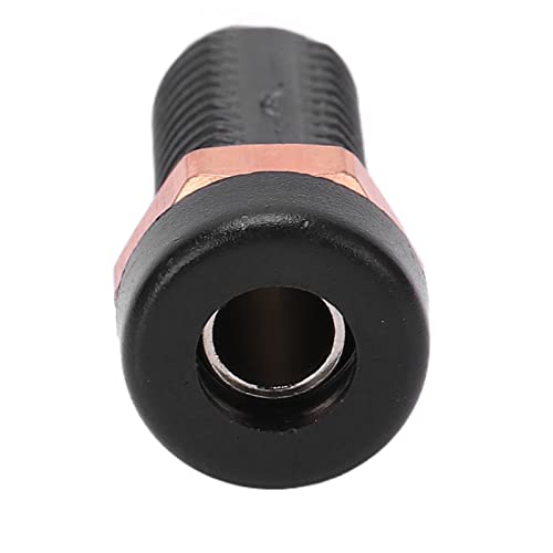 Image of 10pcs 4mm Banana Jack Socket Mount Binding Post Connector Adapter Panel Banana Jack Connector Panel for Electronic Instrument (Black)