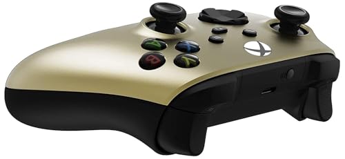 Image of Custom Controllerzz Wireless Controller for Microsoft Xbox Series X /S & Xbox One - Soft Touch Feel - Custom Xbox Series X /S Controller (X /S Matte Gold)