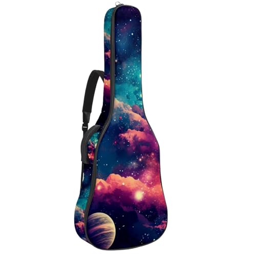 Housse souple pour guitare acoustique de 109 cm sac à dos en tissu Oxford étanche
