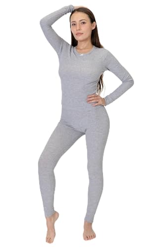 Los Angeles Apparel Baby Thermal Legging Heather Grey
