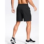 GGJ Men's Lightweight Athletic Shorts with Zipper Pockets 7"/5"/9" Gym Workout Running Quick Dry Tennis Shorts for Men - Image 3