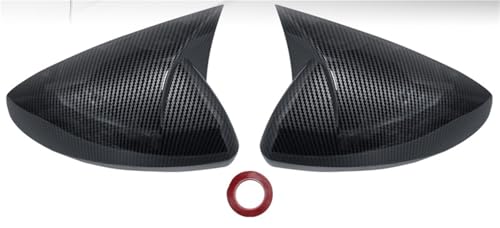 Coque de rétroviseur pour VW Polo 2018-2023 aspect carbone