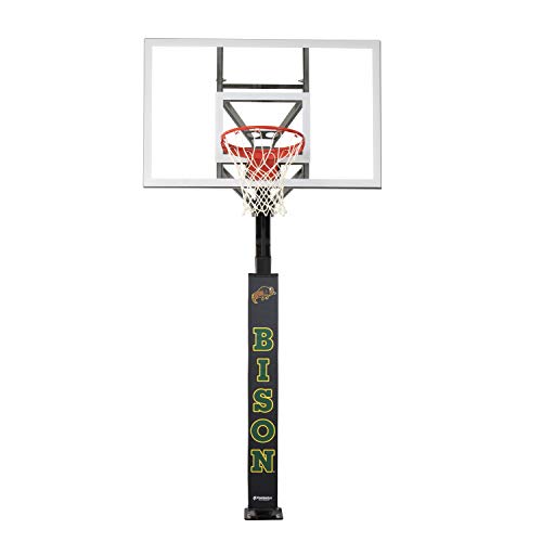 Goalsetter North Dakota State Bison Basketball Pole Pad – Black - Thumbnail 6