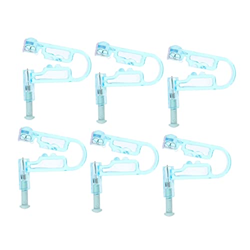 SOESFOUFU Ear Piercing Tool Kit 6pcs Disposable Piercing Tools Small Size Easy to Use for Home or Professional