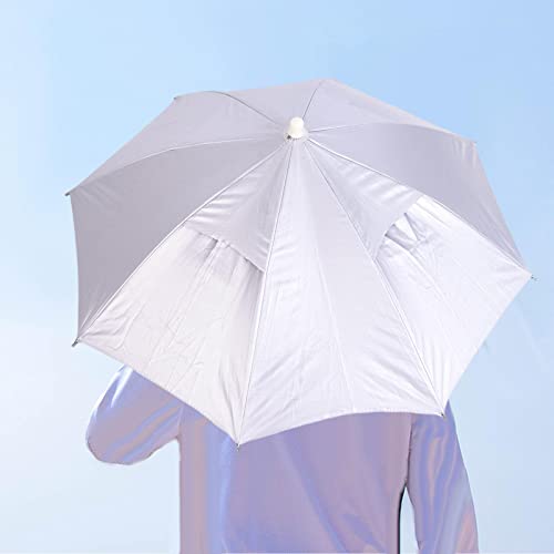 Image of ATORSE Umbrella Hat Sun Protection Portable Hands Free 25 inch for Gardening Outdoor