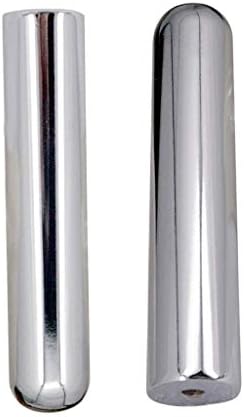 Stainless Steel Metal Tone Bar Guitar Slide for Dobro Lap Steel Guitar Electric Guitar 2pcs