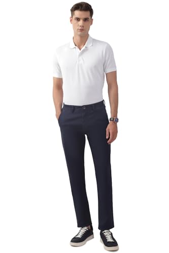 Image of Peter England Men's Super Slim Fit Casual Trouser Chinos