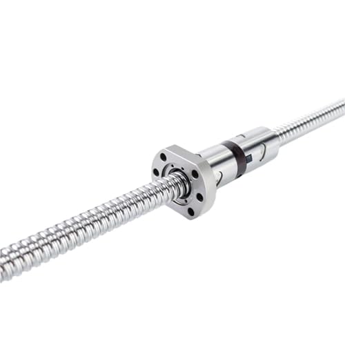Vis à billes usinée C5 DFU2510 Rm2510 1 pièce 750mm avec double écrou à bille