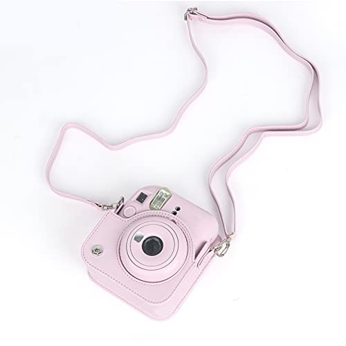 Protective Case for Mini 12 Instant Camera, PU Leather Camera Lens Guard with and Adjustable Shoulder Strap - Image 4