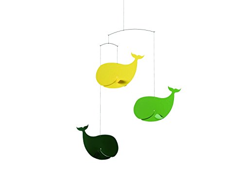Mobile Baleines Flensted Mobiles suspendu coloré déco chambre enfant