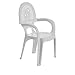 Resol Kinder Gartenstuhl - Kunststoff - Weiß - Kindermöbel (1 Stuhl)